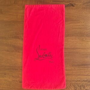Authentic Christian Louboutin Dustbag